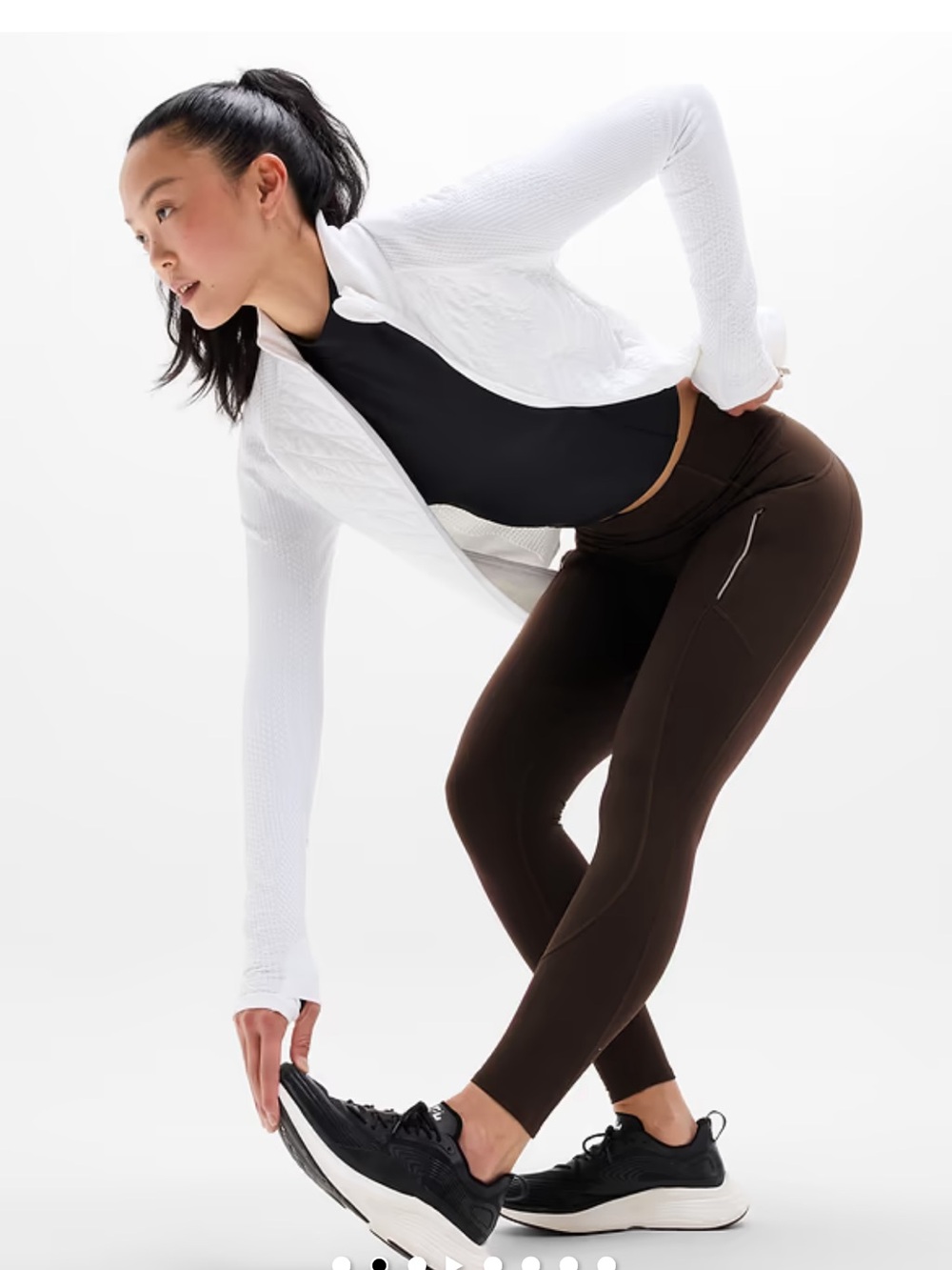 Athleta Rainier High Rise Legging Black XS